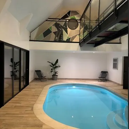 Tatil Evi Avec Piscine Interieure Jacuzzi Et Cinema *