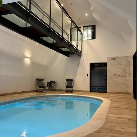 度假居 Avec Piscine Interieure Jacuzzi Et Cinema Oisseau